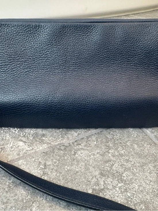 Prada Vitello Daino Bluette Calf leather Tote crossbody shoulder Bag pre owned - Picture 4 of 17